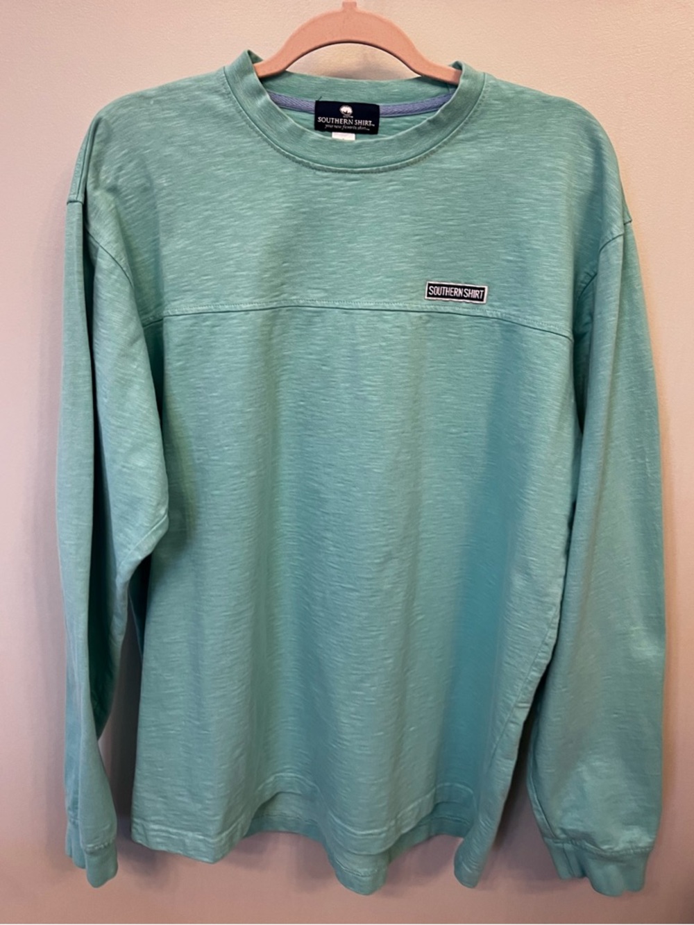 Southern Shirt Company Long Sleeve Tee – Teal – Size Large